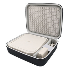 适用极米Z9X 4K投影仪收纳包z9x便携手提包绒布波点减震保护盒套