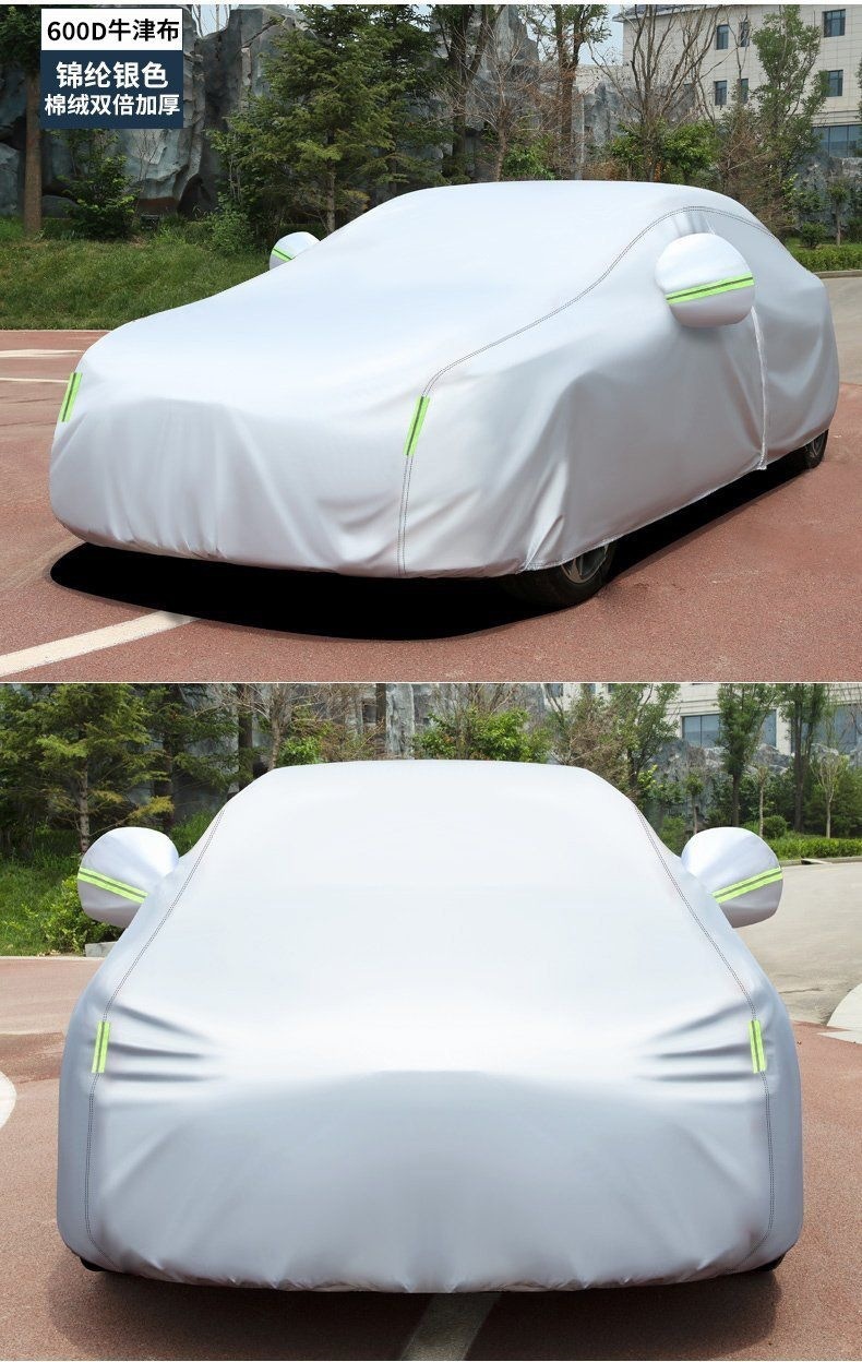 Genuine Oxford cloth car cover, sun-proof, rain-proof, heat-insulating, specially designed, thickened, suitable for all seasons, car cover