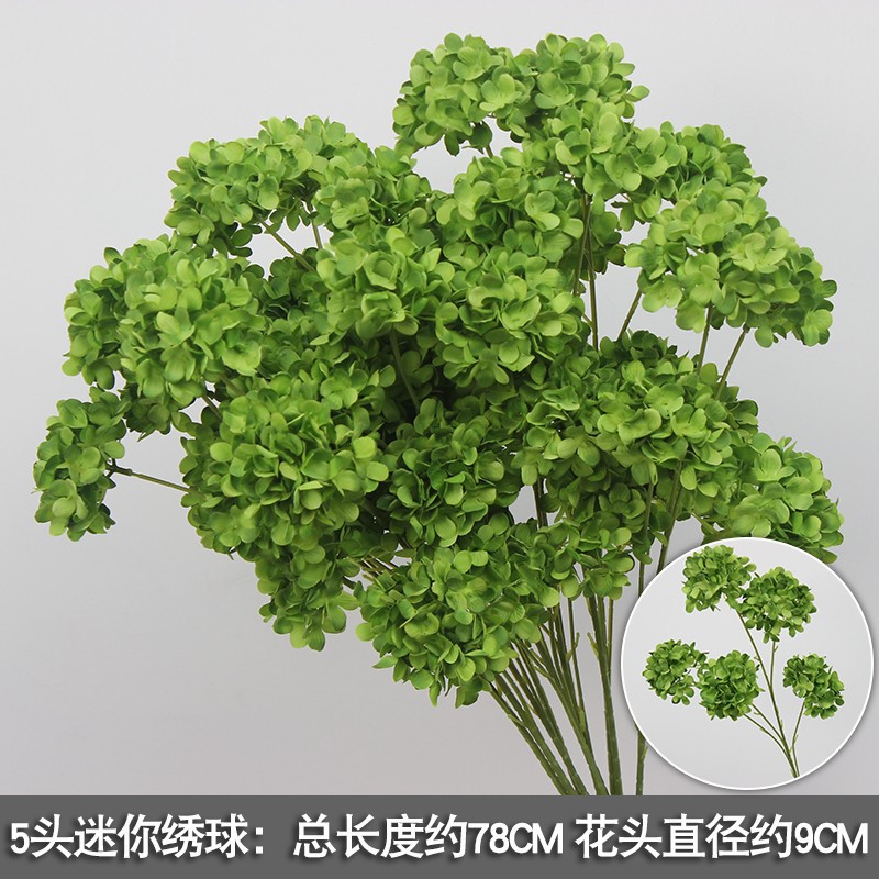 2025 nueva imitación de plantas verdes de flores de hierba de hierba decoración de fondo de boda flores verdes colgantes flor de bodas