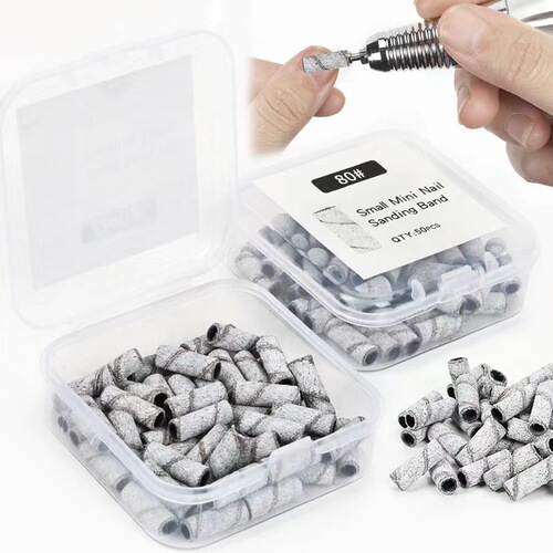 New 3mm Mini Nail Polishing Sanding Capsules for Manicure & Pedicure – Small Sanding Discs with Dead Skin & Cuticle Removal, Packaged in a Box