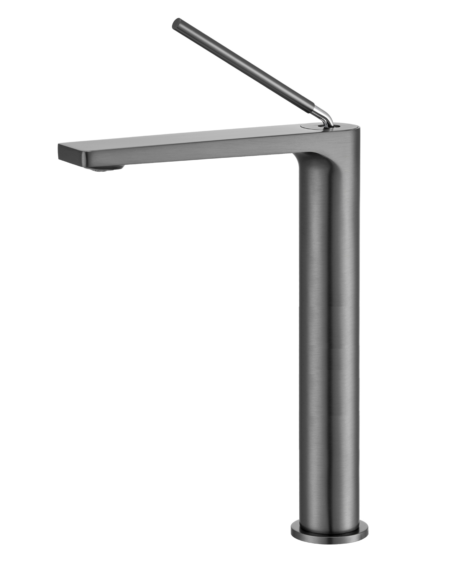 All-copper washbasin faucet, hot and cold household bathroom, washbasin gun, gray all-copper washbasin faucet undefined