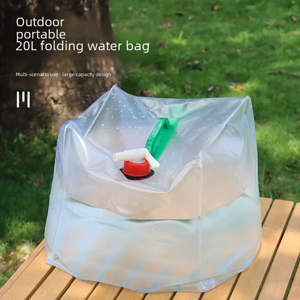 Beach Water Bag Foldableing Water Bag 20L Outdoor Portable Bucket Barbecue Camping Style Outdoor Activity Special Water Storage Bag