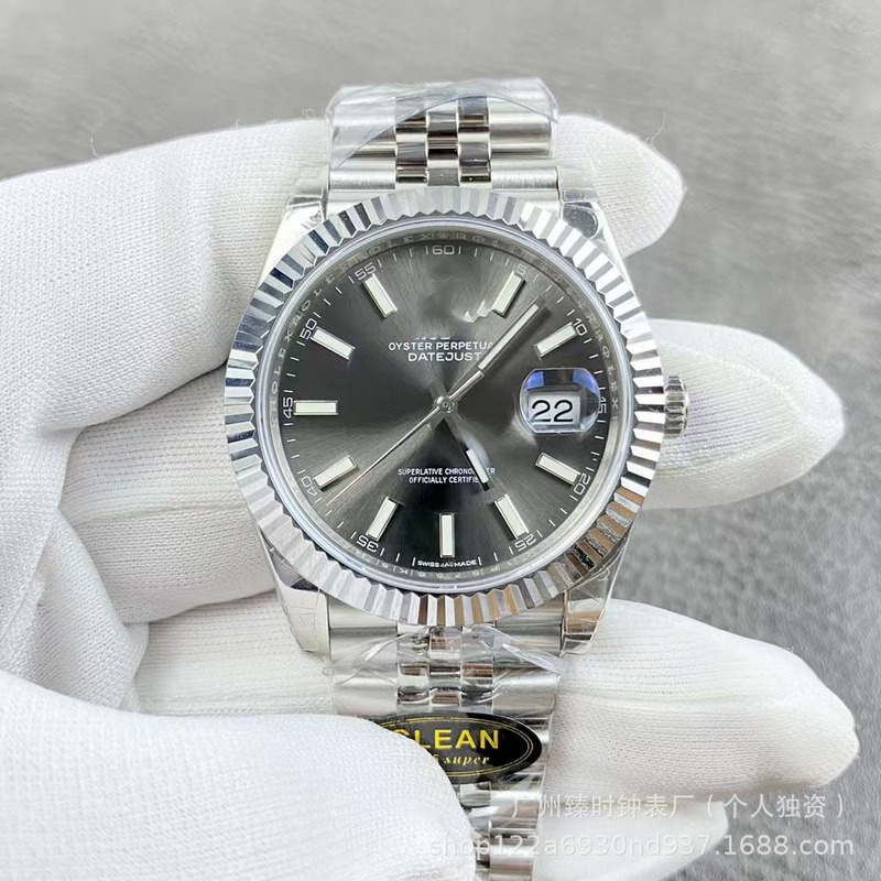 C Factory Datejust Men's Mechanical Watch with 3235 Movement, Fully Automatic Submariner Datejust Dd Men's Mechanical Watch, Cross-Border Wholesale C Factory Datejust Men's Mechanical Watch with 3235 Movement, Fully Automatic Submariner Datejust Dd Men's Mechanical Watch, Cross-Border Wholesale
