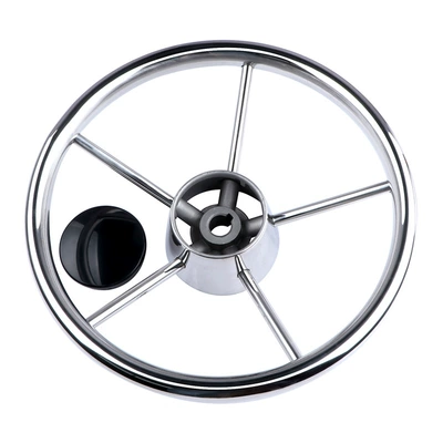 Stainless Steel Yacht Steering Wheel: Sükan çarxları