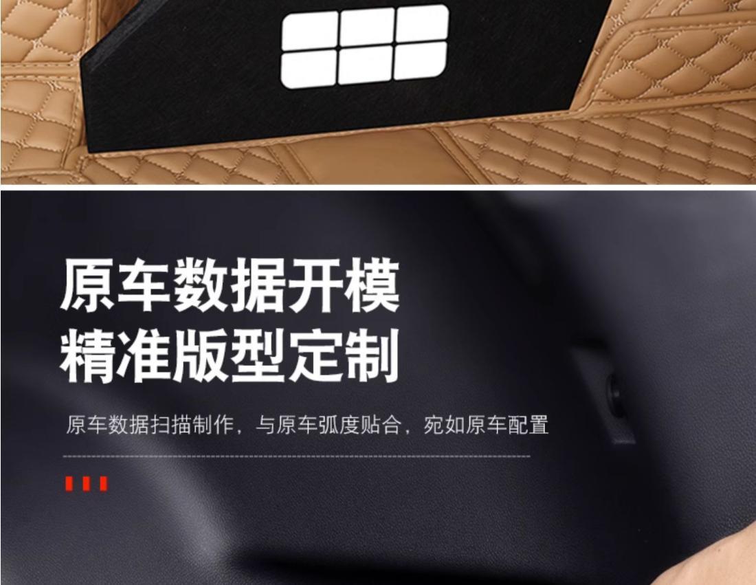 Suitable for Galaxy l7 trunk mat surrounding 23 Galaxy 17 tail box mat car modification accessories