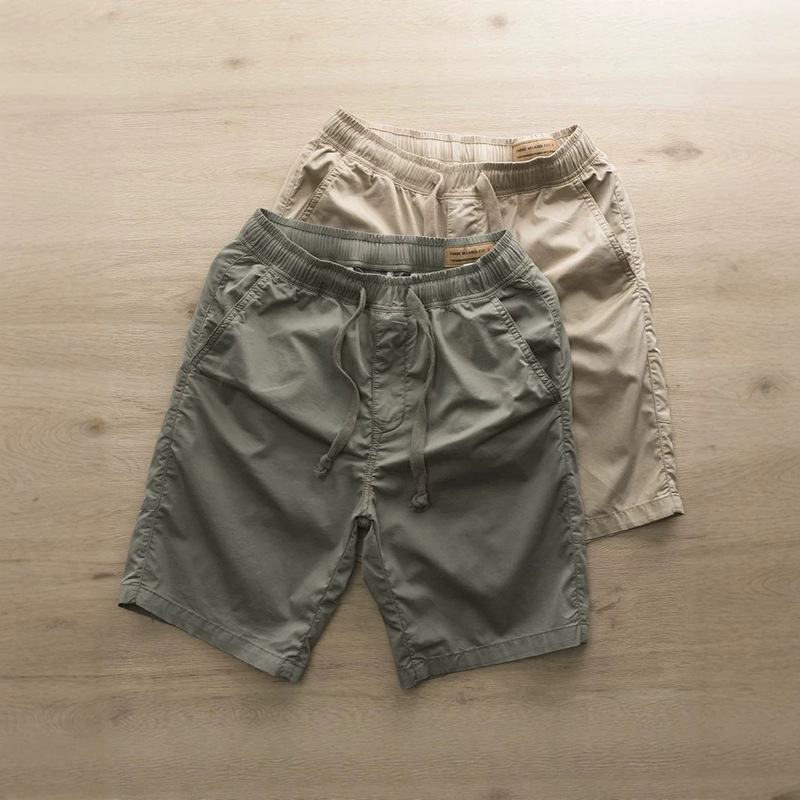 Lightweight Solid Color Casual Shorts for Summer, Breathable and Cool-Feeling Sports Shorts for Men, Trendy Split-Cut Design Lightweight Solid Color Casual Shorts for Summer, Breathable and Cool-Feeling Sports Shorts for Men, Trendy Split-Cut Design