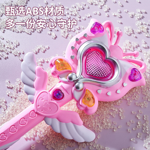 Children's Fairy Magic Wand Toy Glowing Elsa Princess Little Magic Fairy Girls Flash Girls Girls New Year Gift