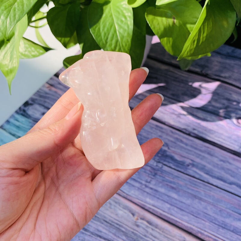 男模女模天然水晶多种材质原石雕刻件水晶摆件 图 5