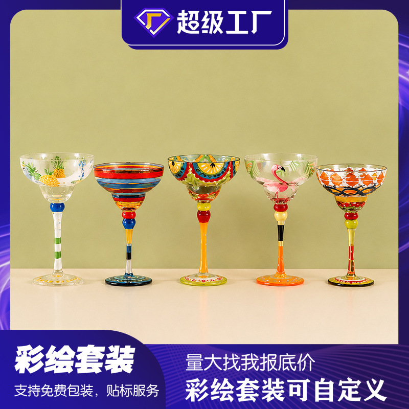 Margarita glass, crystal glass, bar cocktail glass, glass cup, goblet, champagne glass, sparkling wine glass, liquor glass