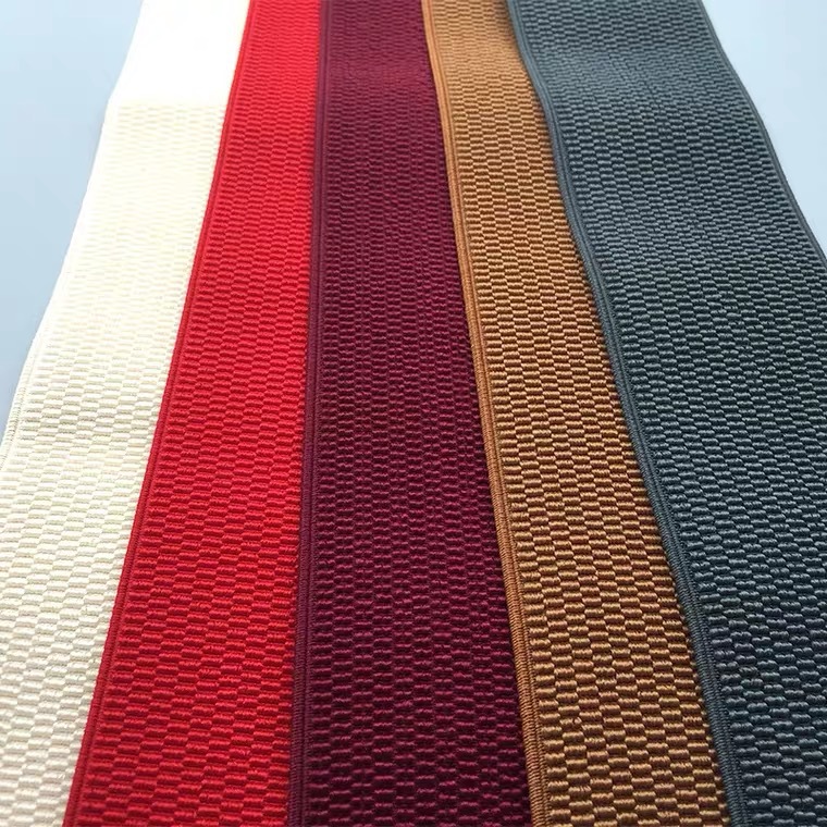 2.5-10CM玉米纹松紧带 无梭机松紧带弹力带 蜂窝弹力腰带