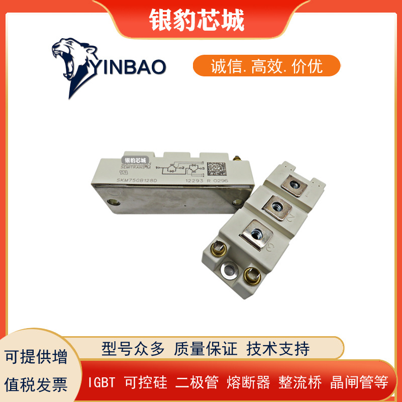 SKM75GB128D SKM100GB128D SKM145GB128D全新原装IGBT模块现货