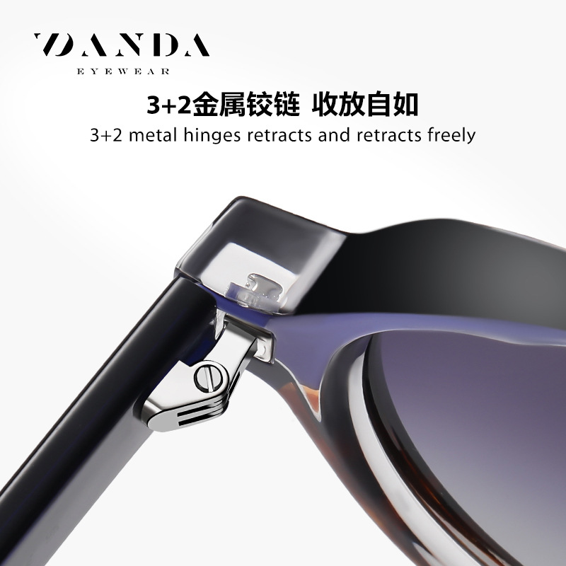 En stock europeo y americano transfronterizo placa gafas de sol s31108 retro redondo anti-azul gafas de luz de conducción gafas de sol polarizadas