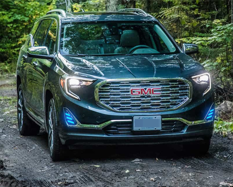 Suitable for Gmc 2018-2020 Terrain Special Modified Led Daytime Running Lights Front Fog Lights Daytime Running Lights