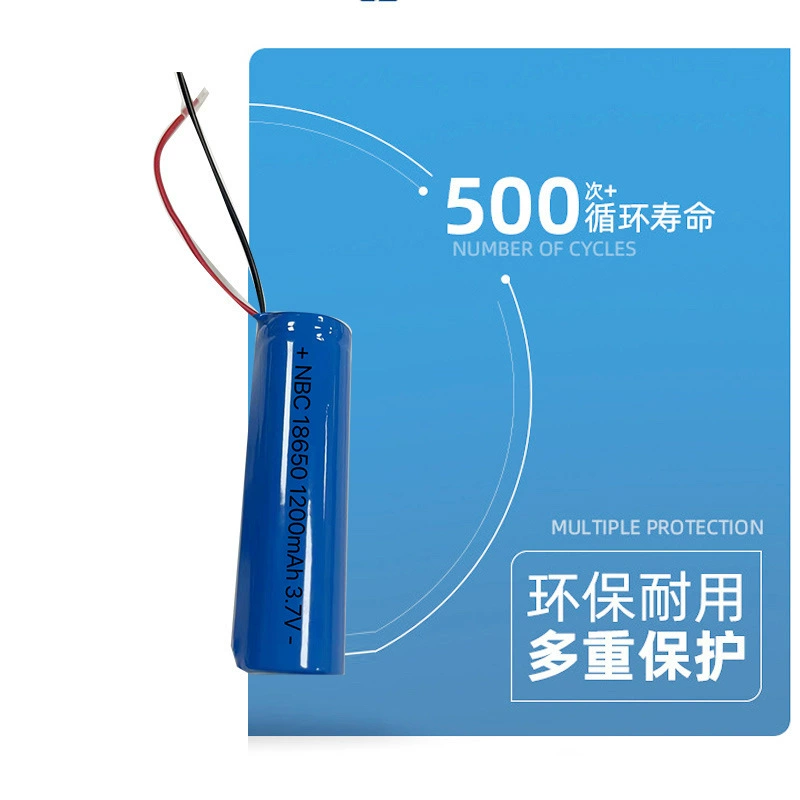 186050 3.7V 1200mAh портативный вентилятор умный динамик массаж собаки массаж массажная маска батарея