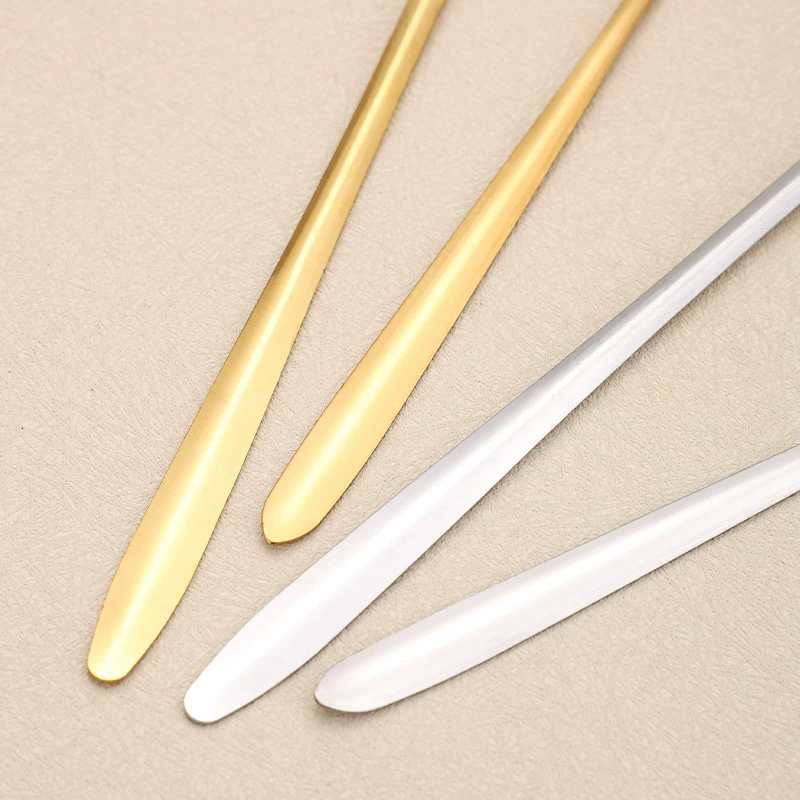 Spoon stainless steel, coffee mixing stick