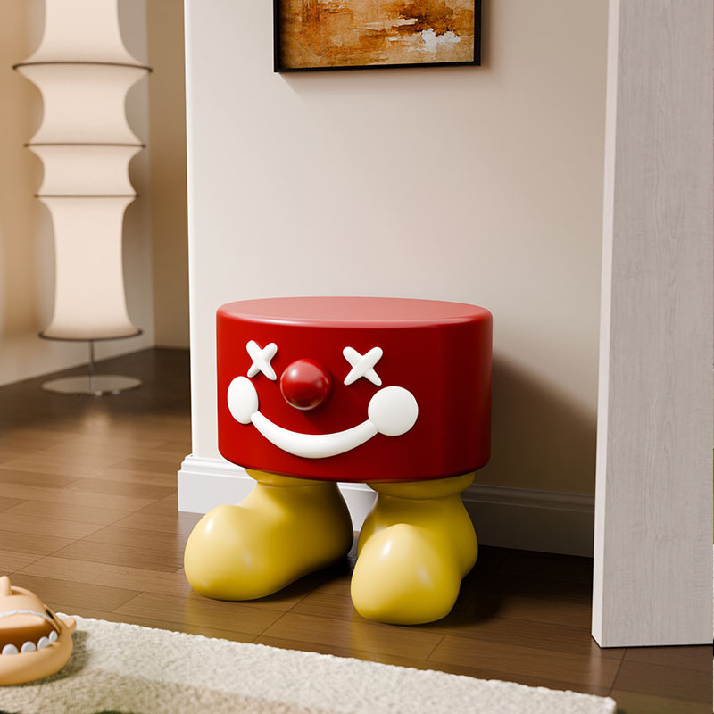 베이한메이 창의적 개성 광대 신발 갈아입는 의자 장식품 홈 매칭 커피 테이블 소파 의자 장식 원피스 도매