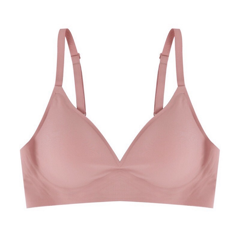 핑크 (1.5cm 가슴 패드, 두꺼운 패드 없음)