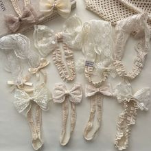 婴儿发带护囟门周岁女宝宝头饰生日头围蕾丝头花儿童公主发饰宝宝