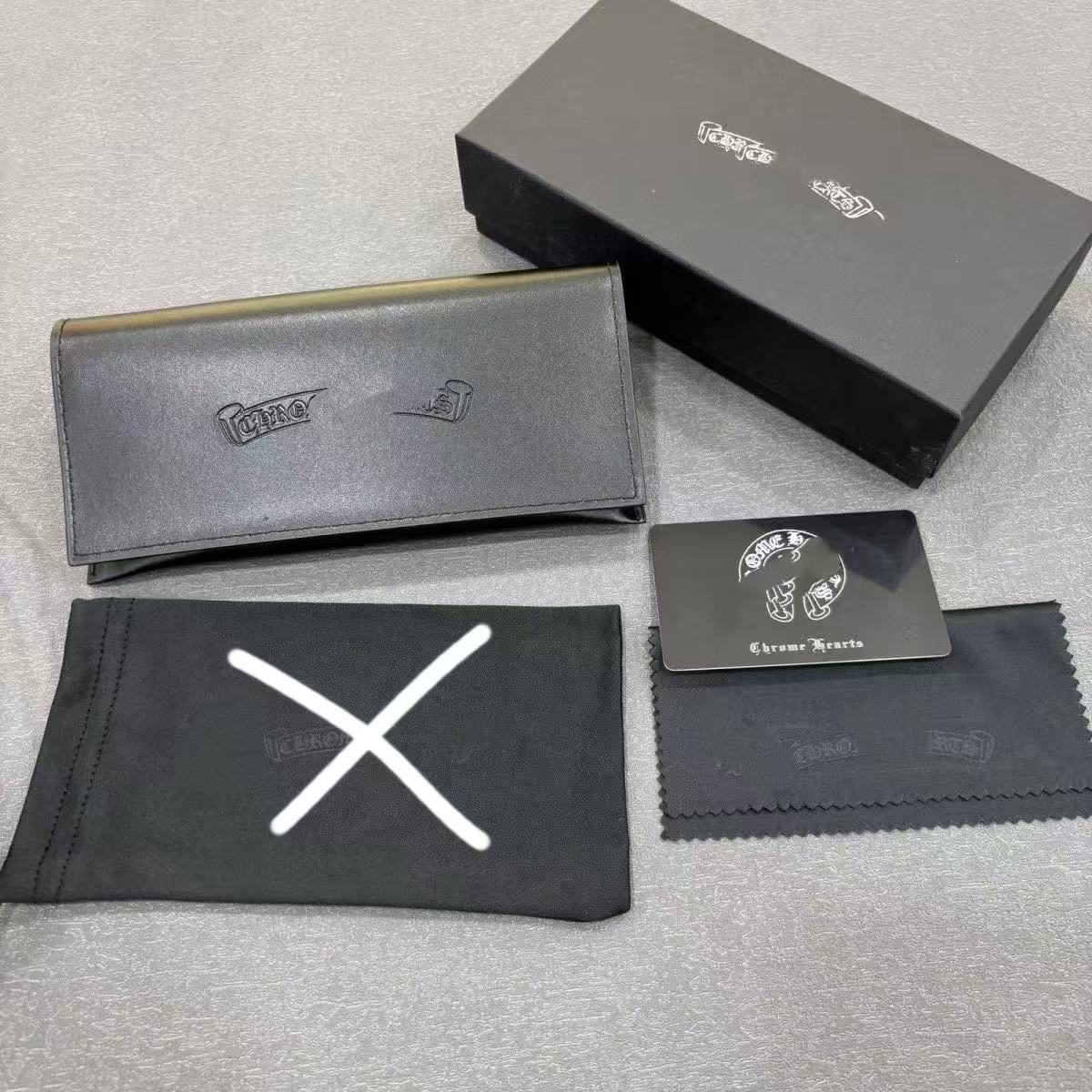 Inventario al por mayor nueva caja de gafas de alta calidad, caja de gafas de sol de alta gama, caja de gafas de sol, caja de paquete completa