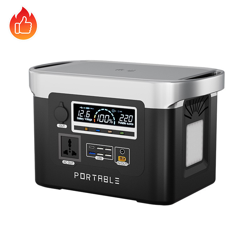 Fuente de alimentación móvil al aire libre explosiva transfronteriza 220V gran capacidad central eléctrica de emergencia portátil batería de almacenamiento de energía de alta potencia camping image 8