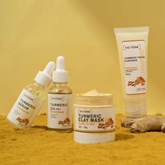 Cross-border best-selling turmeric set skincare set four-piece set wholesale
