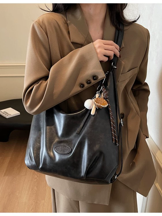 Громоздкая сумка через плечо, демисезонная сумка через плечо, рюкзак