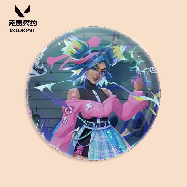 バージバッジ、Valorant、Jiefeng、Mudie、二次元周辺アクセサリー|undefined