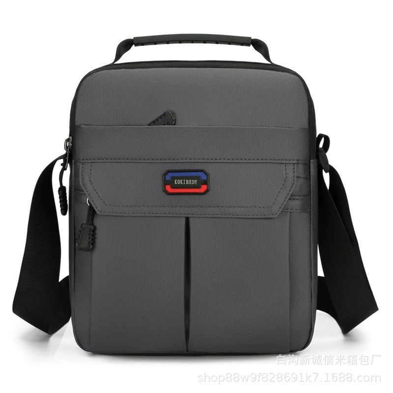 Men's one-shoulder bag, waterproof bag, backpack
