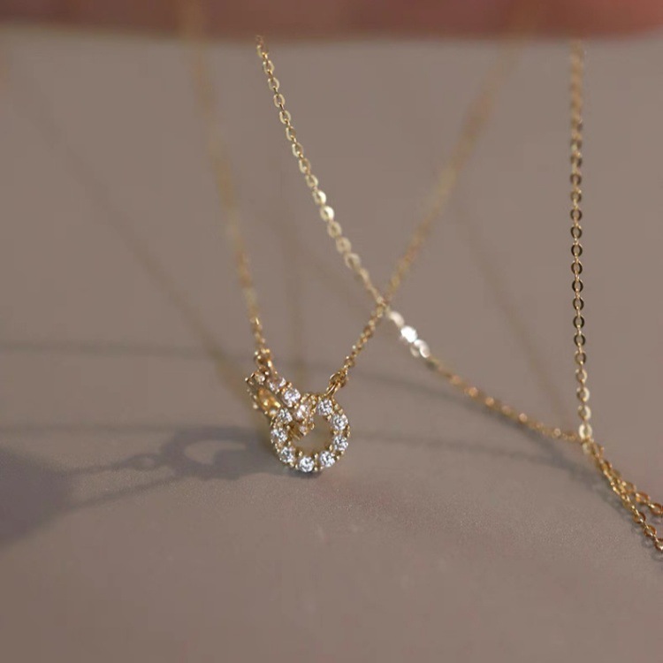 Colar de pérolas de luxo com fecho magnético para mulher choker_voghion.com