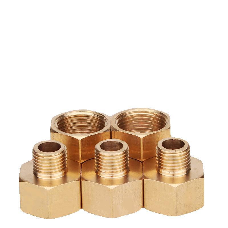 压力表接头 黄铜转换管接头  配件 M20*1.5转2分 4分 外牙直通