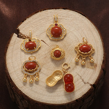 S925���y僽���ϼt�Ƕ�ʯ���⻨����������ֹ�DIY���Ʒ