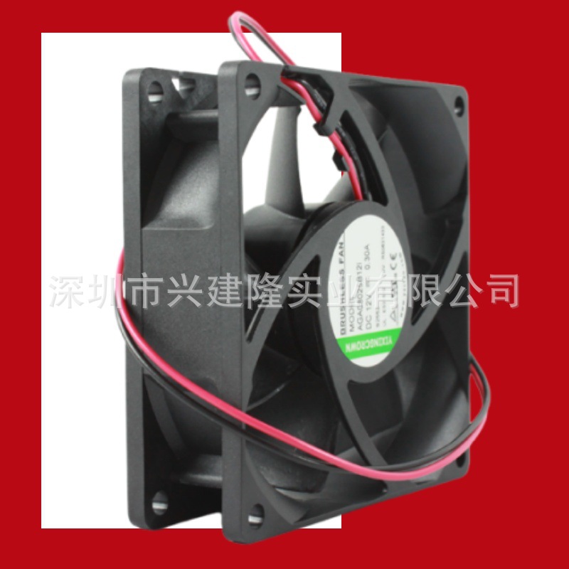 YiXingCROWN ֱ������8025  DC12V 4000ת ˫����ɢ�ȷ���