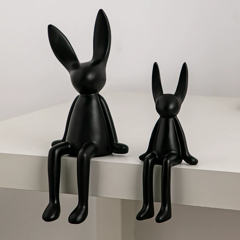 Creative cartoon high-end posture corrector, decorations for living room, light luxury style
