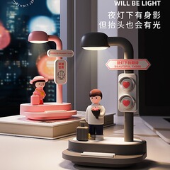 オリジナルの夜の明かりをたたいています。