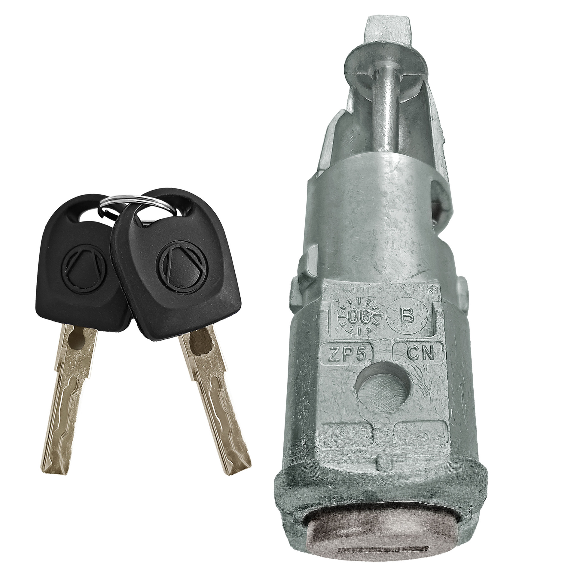 Transfronterizo Volkswagen Skoda Ming锐 puerta de cerradura 2 llaves piezas de automóvil 1Z0837167C 6Y0898167E