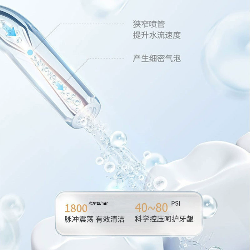 Handheld hygienic oral waterproof dental floss for home use for traveling