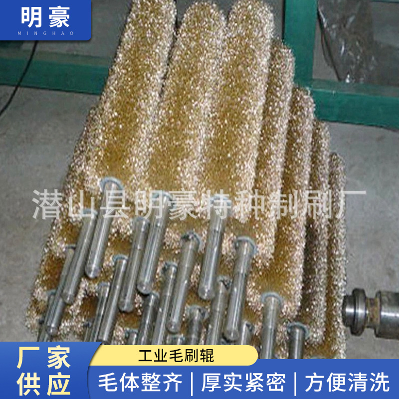 提供蔬菜清洗机毛刷辊 工业毛刷辊 螺旋刷辊 猪头清洗毛刷辊