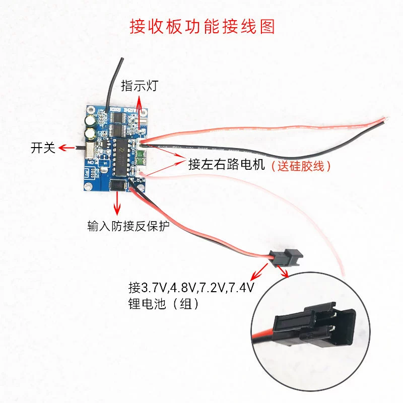 Electric remote control car, electric car, engine, differential speedboat, adjustable car model