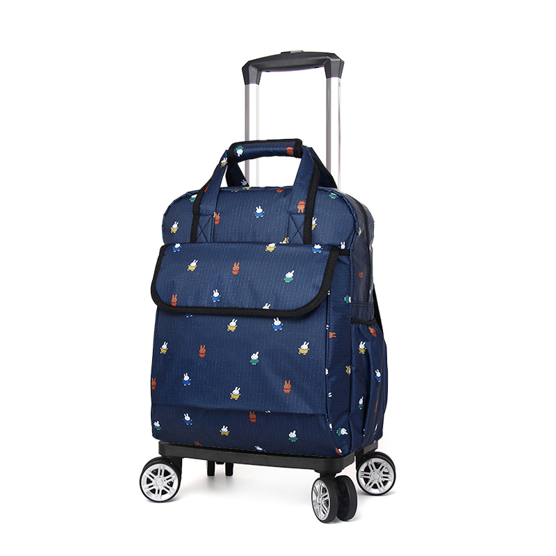Rueda universal trolley mochila plegable ligero trolley bolsa de viaje de larga y corta distancia bolsa impermeable bolsa de embarque al por mayor