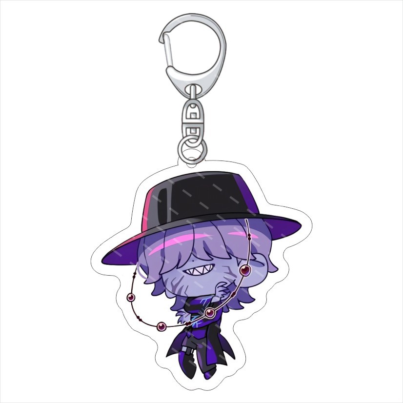 K-POP: Caza Brujas Colgante acrílico KPop Demon Hunters Keychain acrílico