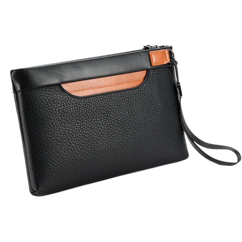 2024 nuevos hombres de negocios de gran capacidad de embrague de los hombres de la cartera larga transfronteriza Venta caliente de la cartera