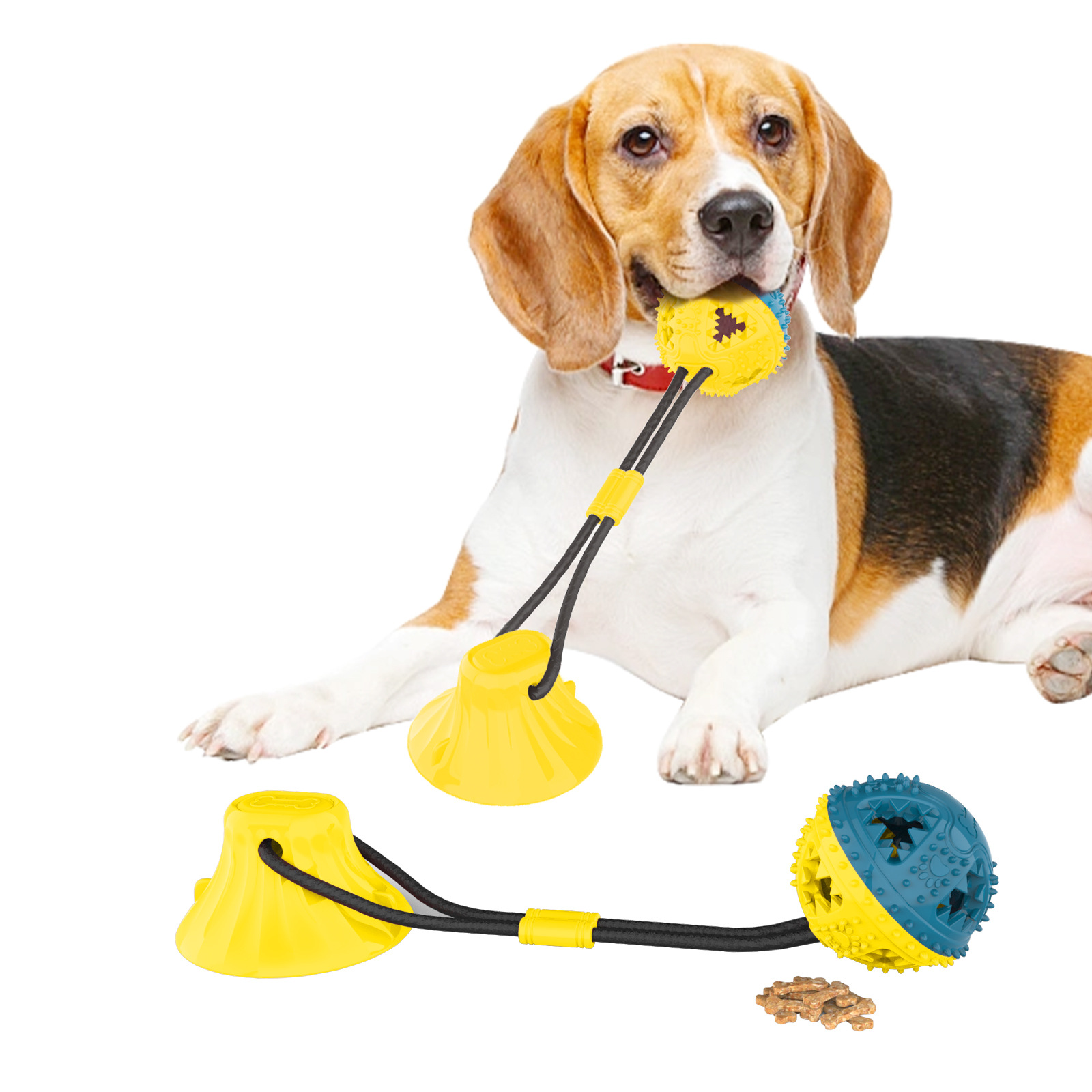 흡입 컵 포함(노란색 및 파란색)