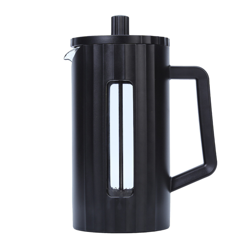 Carefully Selected Popular Stainless Steel 304 French Press Coffee Pot, High Borosilicate Glass Tea Maker, American-Style Coffee and Tea Pot