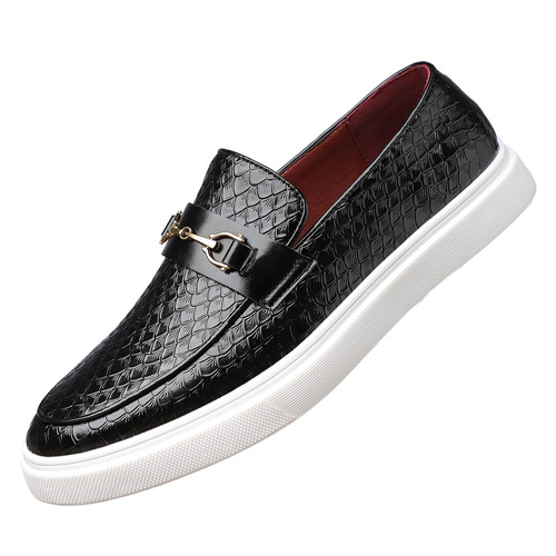 Leather shoes for men, business casual soft-soled versatile leather shoes