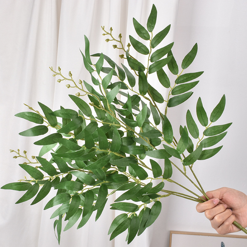 Home and Wedding Decoration: Custom Printed Fake Leaves and Plants for Artificial Flowers