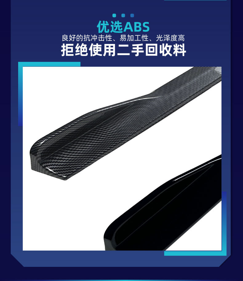 Suitable for Bmw Bmw 4 Series G26 m Sport 2020+ Side Skirt Spoiler Small Surround Exterior Cross-Border Modification