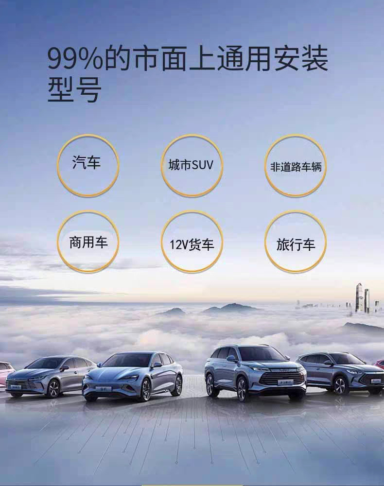 New 360-Degree Panoramic Driving Recorder 4K High-Definition Four-Recording Anti-Scratch Car Blind Spot Monitoring 24-Hour Video Bsd