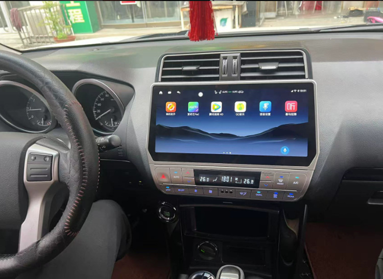 10-17 Toyota Prado models upgraded to the 18 model with large-screen navigation and 360-degree panoramic integrated system