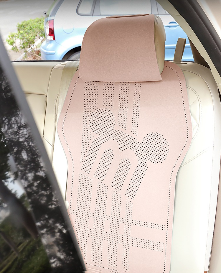2026 new suede material saddle cushion car seat cushion all-season small waist seat cushion MA9