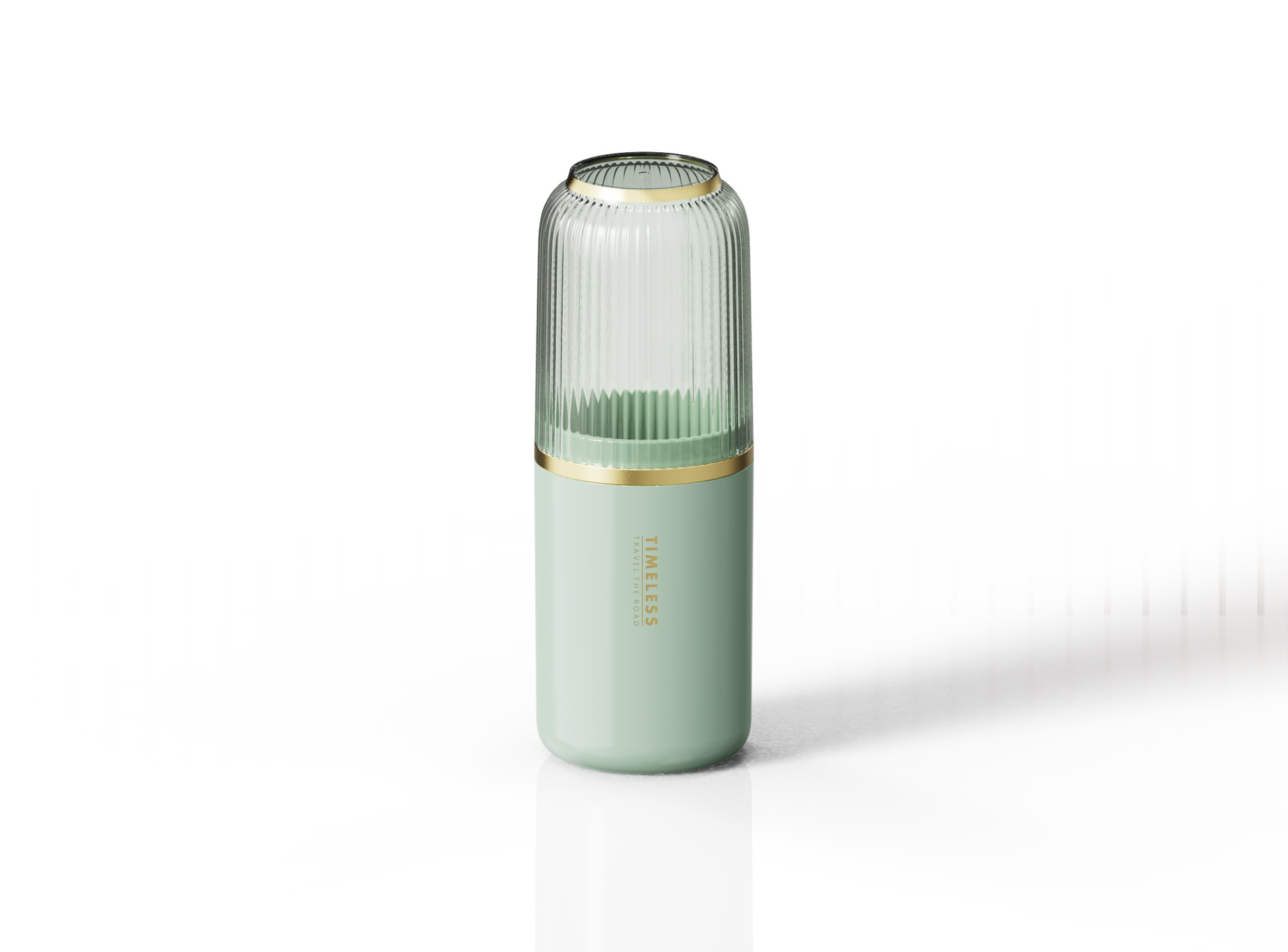 Nuevo hogar chapado en oro enjuague bucal taza traje pareja conveniente viaje cepillo de dientes caja pasta de dientes almacenamiento viaje de negocios traje de lavado